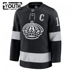 Lapsille NHL Los Angeles Kings Pelipaita Fanatics Premium Anze Kopitar 2025-26 Kolmas Musta