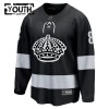 Lapsille NHL Los Angeles Kings Pelipaita Fanatics Premium Drew Doughty 2025-26 Kolmas Musta