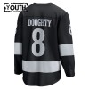 Lapsille NHL Los Angeles Kings Pelipaita Fanatics Premium Drew Doughty 2025-26 Kolmas Musta