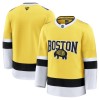 Miehille NHL Boston Bruins Pelipaita Custom Fanatics NHL Stadium Series Premium 2025-26 Gold