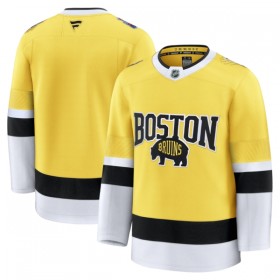 Miehille NHL Boston Bruins Pelipaita Custom Fanatics NHL Stadium Series Premium 2025-26 Gold