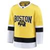 Miehille NHL Boston Bruins Pelipaita Custom Fanatics NHL Stadium Series Premium 2025-26 Gold
