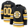 Miehille NHL Boston Bruins Pelipaita Custom Fanatics Premium 2025-26 koti Musta