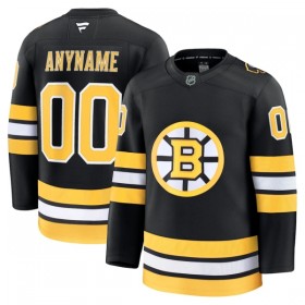 Miehille NHL Boston Bruins Pelipaita Custom Fanatics Premium 2025-26 koti Musta