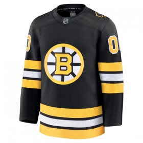 Miehille NHL Boston Bruins Pelipaita Custom Fanatics Premium 2025-26 koti Musta