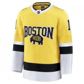 Miehille NHL Boston Bruins Pelipaita Fanatics NHL Stadium Series Premium Jeremy Swayman 2025-26 Gold