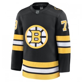 Miehille NHL Boston Bruins Pelipaita Fanatics Premium Charlie Mcavoy 2025-26 koti Musta