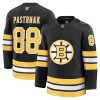 Miehille NHL Boston Bruins Pelipaita Fanatics Premium David Pastrnak 2025-26 koti Musta