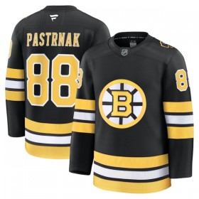 Miehille NHL Boston Bruins Pelipaita Fanatics Premium David Pastrnak 2025-26 koti Musta