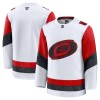Miehille NHL Carolina Hurricanes Pelipaita Custom Fanatics Premium 2025-26 vieras Valkoinen