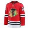 Miehille NHL Chicago Blackhawks Pelipaita Custom Fanatics Centennial Premium 2025-26 Punainen