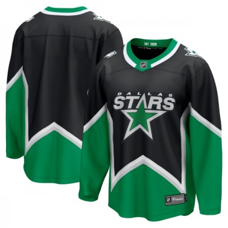 Miehille NHL Dallas Stars Pelipaita Custom Fanatics Premium 2025-26 Kolmas Musta