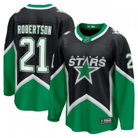 Miehille NHL Dallas Stars Pelipaita Fanatics Premium Jason Robertson 2025-26 Kolmas Musta