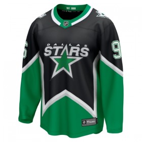Miehille NHL Dallas Stars Pelipaita Fanatics Premium Mikko Rantanen 2025-26 Kolmas Musta