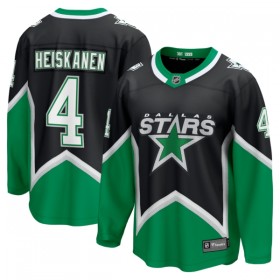 Miehille NHL Dallas Stars Pelipaita Fanatics Premium Miro Heiskanen 2025-26 Kolmas Musta