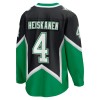 Miehille NHL Dallas Stars Pelipaita Fanatics Premium Miro Heiskanen 2025-26 Kolmas Musta