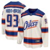 Miehille NHL Edmonton Oilers Pelipaita Fanatics Premium Ryan Nugent-Hopkins 2025-26 Kolmas Valkoinen