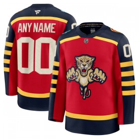 Miehille NHL Florida Panthers Pelipaita Custom Fanatics Premium 2025-26 Winter Classic Punainen