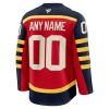Miehille NHL Florida Panthers Pelipaita Custom Fanatics Premium 2025-26 Winter Classic Punainen