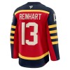 Miehille NHL Florida Panthers Pelipaita Fanatics Premium Sam Reinhart 2025-26 Winter Classic Punainen
