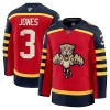 Miehille NHL Florida Panthers Pelipaita Fanatics Premium Seth Jones 2025-26 Winter Classic Punainen