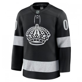 Miehille NHL Los Angeles Kings Pelipaita Custom Fanatics Premium 2025-26 Kolmas Musta