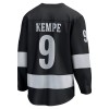 Miehille NHL Los Angeles Kings Pelipaita Fanatics Premium Adrian Kempe 2025-26 Kolmas Musta