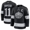 Miehille NHL Los Angeles Kings Pelipaita Fanatics Premium Anze Kopitar 2025-26 Kolmas Musta