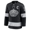 Miehille NHL Los Angeles Kings Pelipaita Fanatics Premium Anze Kopitar 2025-26 Kolmas Musta