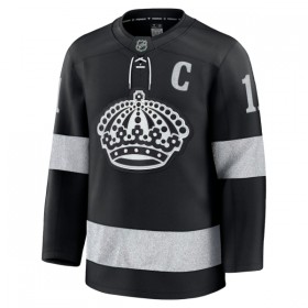 Miehille NHL Los Angeles Kings Pelipaita Fanatics Premium Anze Kopitar 2025-26 Kolmas Musta