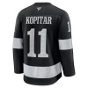 Miehille NHL Los Angeles Kings Pelipaita Fanatics Premium Anze Kopitar 2025-26 Kolmas Musta