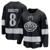 Miehille NHL Los Angeles Kings Pelipaita Fanatics Premium Drew Doughty 2025-26 Kolmas Musta