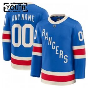 Lapsille NHL New York Rangers Pelipaita Custom Fanatics Centennial Premium 2025-26 Sininen