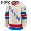 Lapsille NHL New York Rangers Pelipaita Custom Fanatics Premium 2025-26 Winter Classic Valkoinen