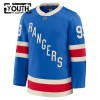 Lapsille NHL New York Rangers Pelipaita Fanatics Centennial Premium Mika Zibanejad 2025-26 Sininen
