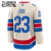 Lapsille NHL New York Rangers Pelipaita Fanatics Premium Adam Fox 2025-26 Winter Classic Valkoinen