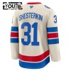 Lapsille NHL New York Rangers Pelipaita Fanatics Premium Igor Shesterkin 2025-26 Winter Classic Valkoinen