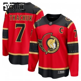 Lapsille NHL Ottawa Senators Pelipaita Fanatics Premium Brady Tkachuk 2025-26 Kolmas Punainen