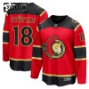 Lapsille NHL Ottawa Senators Pelipaita Fanatics Premium Tim Stutzle 2025-26 Kolmas Punainen
