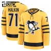 Lapsille NHL Pittsburgh Penguins Pelipaita Fanatics Premium Evgeni Malkin 2025-26 Kolmas Gold
