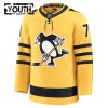 Lapsille NHL Pittsburgh Penguins Pelipaita Fanatics Premium Evgeni Malkin 2025-26 Kolmas Gold