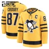 Lapsille NHL Pittsburgh Penguins Pelipaita Fanatics Premium Sidney Crosby 2025-26 Kolmas Gold Lapsille NHL Pittsburgh Penguins Pelipaita Fanatics Premium Sidney Crosby 2025-26 Kolmas Gold