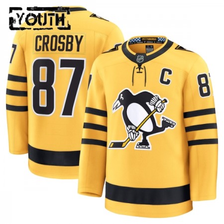 Lapsille NHL Pittsburgh Penguins Pelipaita Fanatics Premium Sidney Crosby 2025-26 Kolmas Gold Lapsille NHL Pittsburgh Penguins Pelipaita Fanatics Premium Sidney Crosby 2025-26 Kolmas Gold