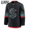 Lapsille NHL Seattle Kraken Pelipaita Fanatics Premium Philipp Grubauer 2025-26 Kolmas Musta