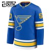 Lapsille NHL St. Louis Blues Pelipaita Fanatics Premium Binnington Jordan 2025-26 koti Sininen