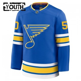 Lapsille NHL St. Louis Blues Pelipaita Fanatics Premium Binnington Jordan 2025-26 koti Sininen