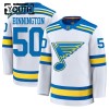 Lapsille NHL St. Louis Blues Pelipaita Fanatics Premium Binnington Jordan 2025-26 vieras Valkoinen