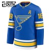 Lapsille NHL St. Louis Blues Pelipaita Fanatics Premium Robert Thomas 2025-26 koti Sininen