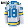 Lapsille NHL St. Louis Blues Pelipaita Fanatics Premium Robert Thomas 2025-26 vieras Valkoinen