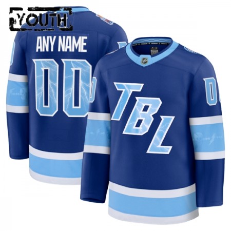 Lapsille NHL Tampa Bay Lightning Pelipaita Custom Fanatics NHL Stadium Series Premium 2025-26 Sininen